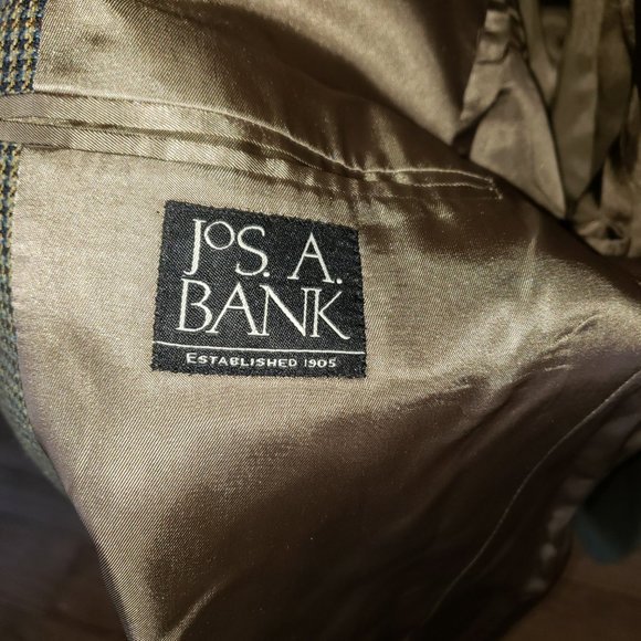 JoS A Bank Men's Sport Coat Blazer 2 button - Picture 6 of 8